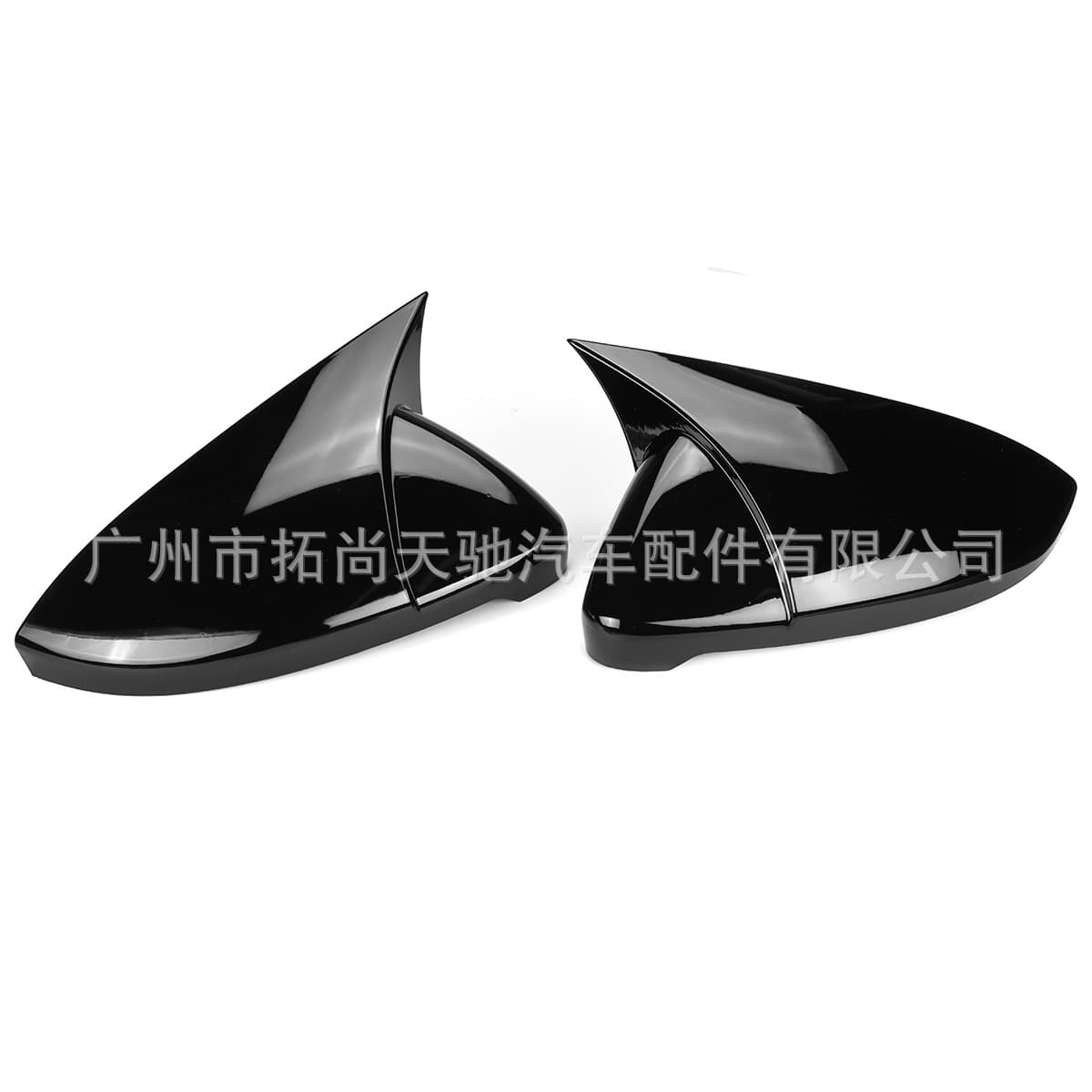 Suitable for Volkswagen Golf MK7 horns MK7.5 GTI GTD R modified rearview mirror housing mirror cover horns