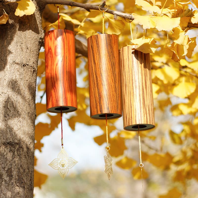 Wind chime chord chanting calms the mind, relaxes, reduces stress, and provides dopamine therapy. Handmade bamboo wind chime meditation.