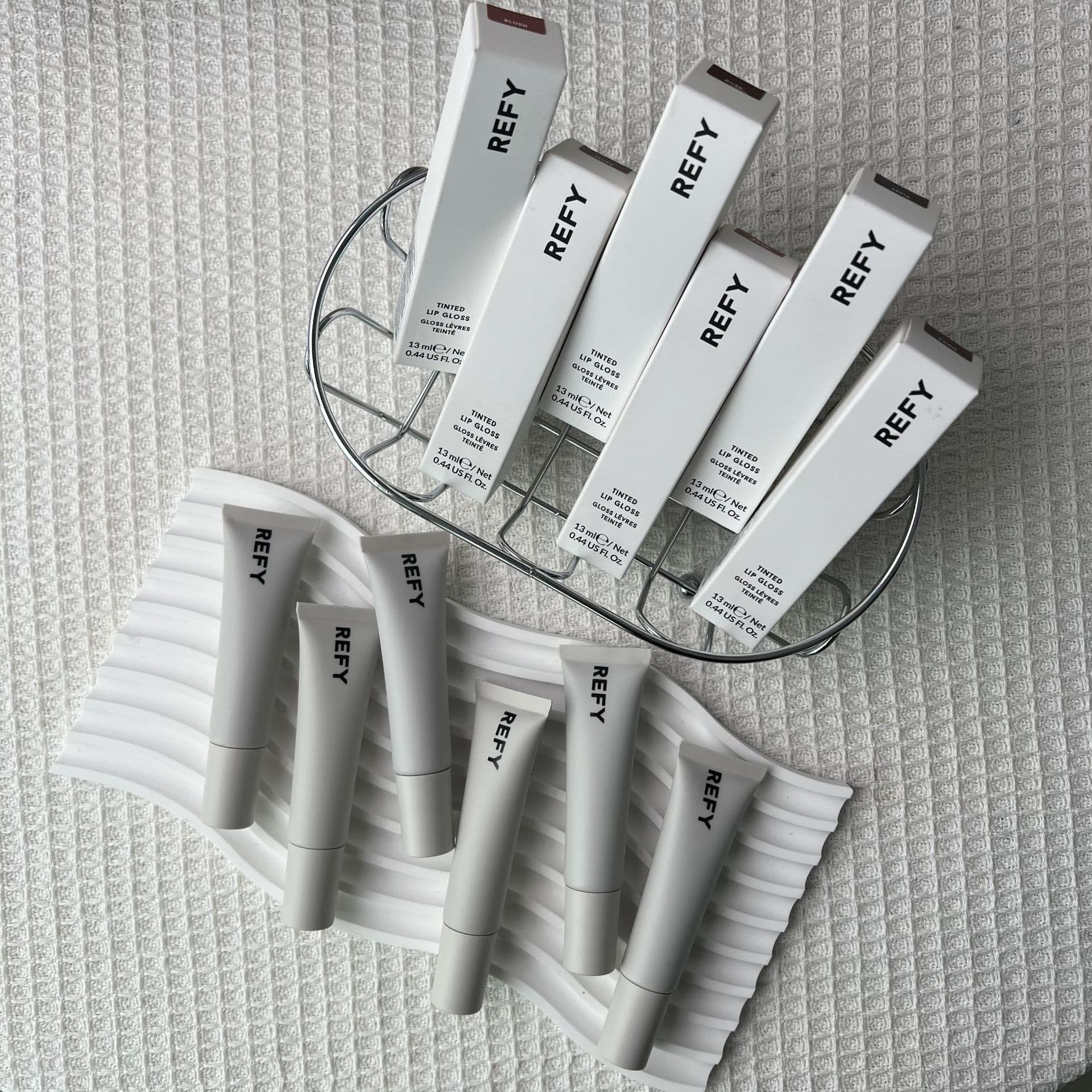 Cross-border Hot-Selling Peptide Lip Balm r-e-f-y Moisturizing Repair Lip Glaze 13ml In Stock Cross-Border Exclusive