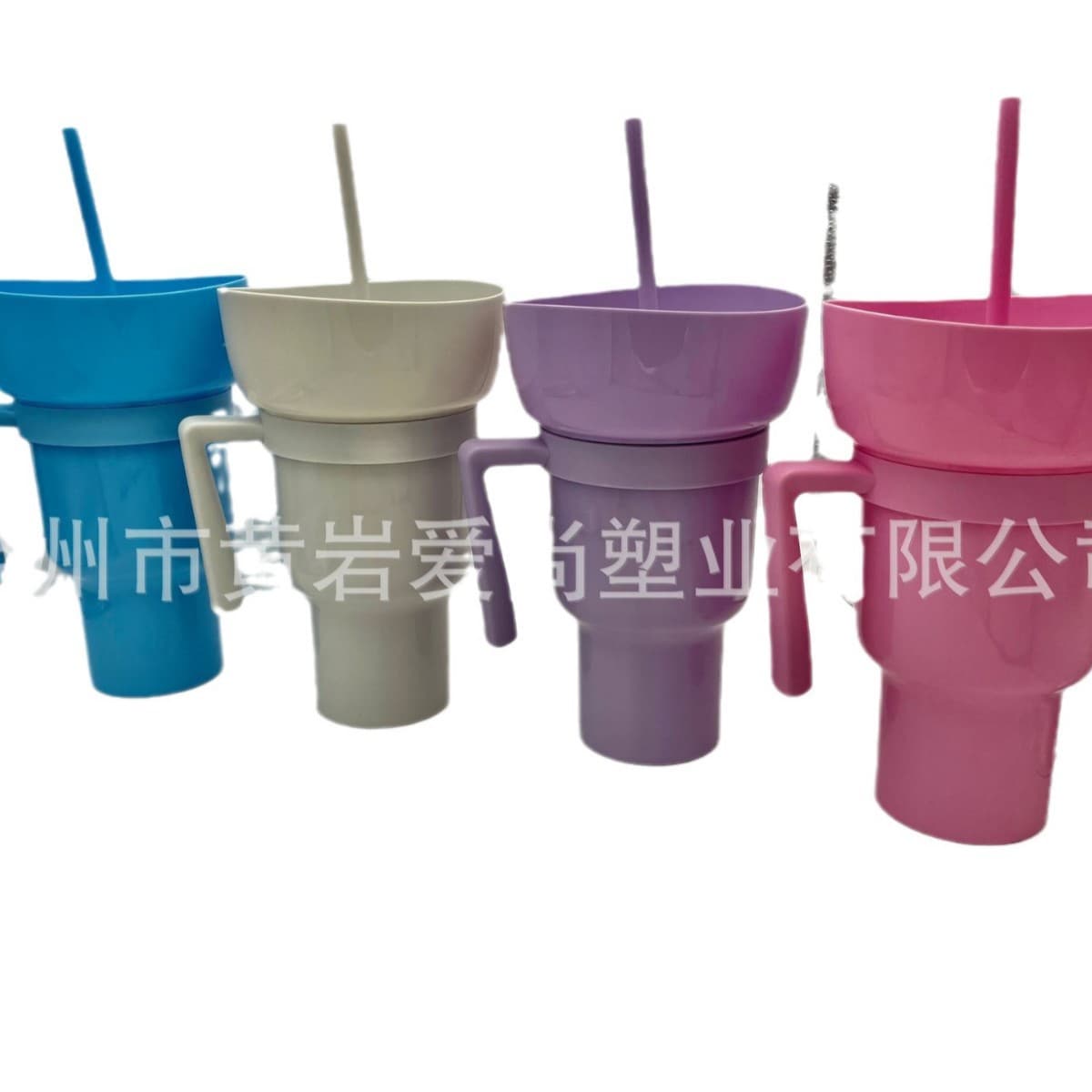 [Usa Hot Sale] Export European food grade plastic pp fried chicken cup popcorn cup with handle drink cup