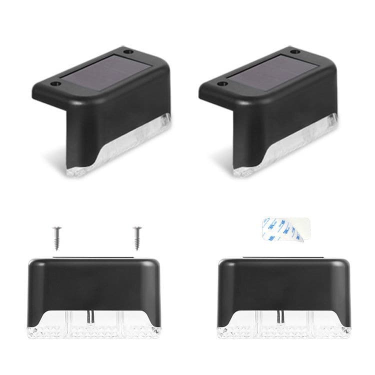 Solar Step Light Fish Tank Waterproof LED Light Garden Courtyard Landscape Light Step Light Outdoor Stair Wall Light