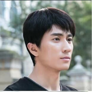 Men's Wig Cap Handsome Natural Breathable Short Wig Realistic Hair Flat Top Men's Hair Factory Stock Drop Shipping