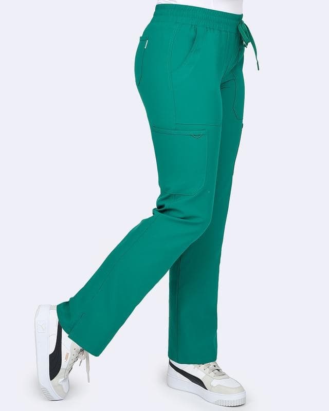 V 71450 Zipper Straight Leg Work Pants
