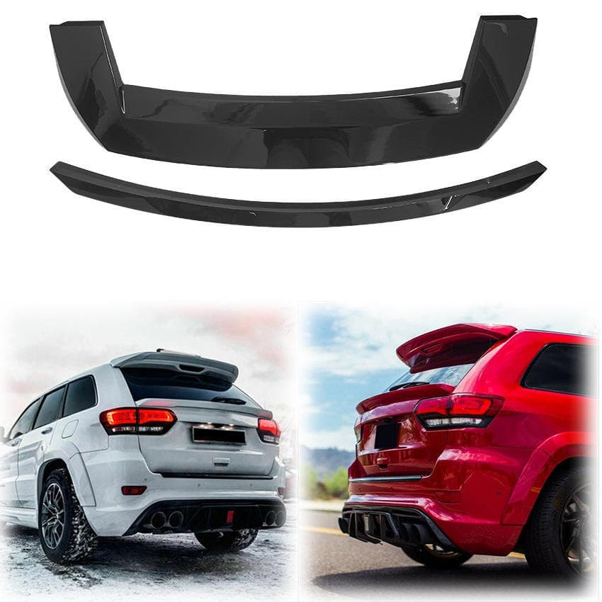 Suitable for Jeep Grand Cherokee rear wing modification without drilling, 2013-2022 mid-wing ABS special rear wing