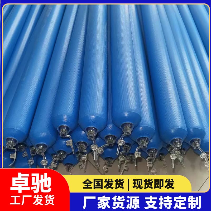 Rubber barrier airbag, concrete interceptor airbag, beam and column node high and low label connecting stubble inflatable capsule