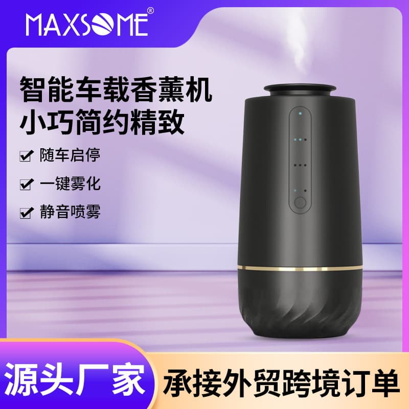 10ML Portable Car Humidifier Aroma Diffuser 2-in-1 Essential Oil Air Freshener Purifying Essential Oil Diffuser