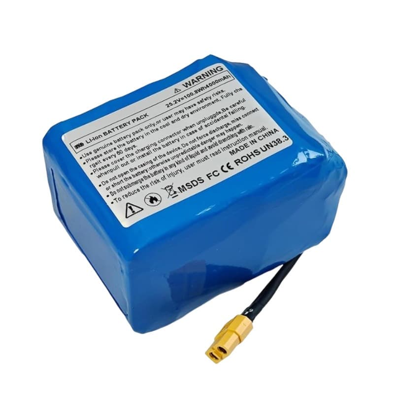 7S2P 18650 Li-ion Battery Pack 24V 4000mAh Lithium Battery Pack
