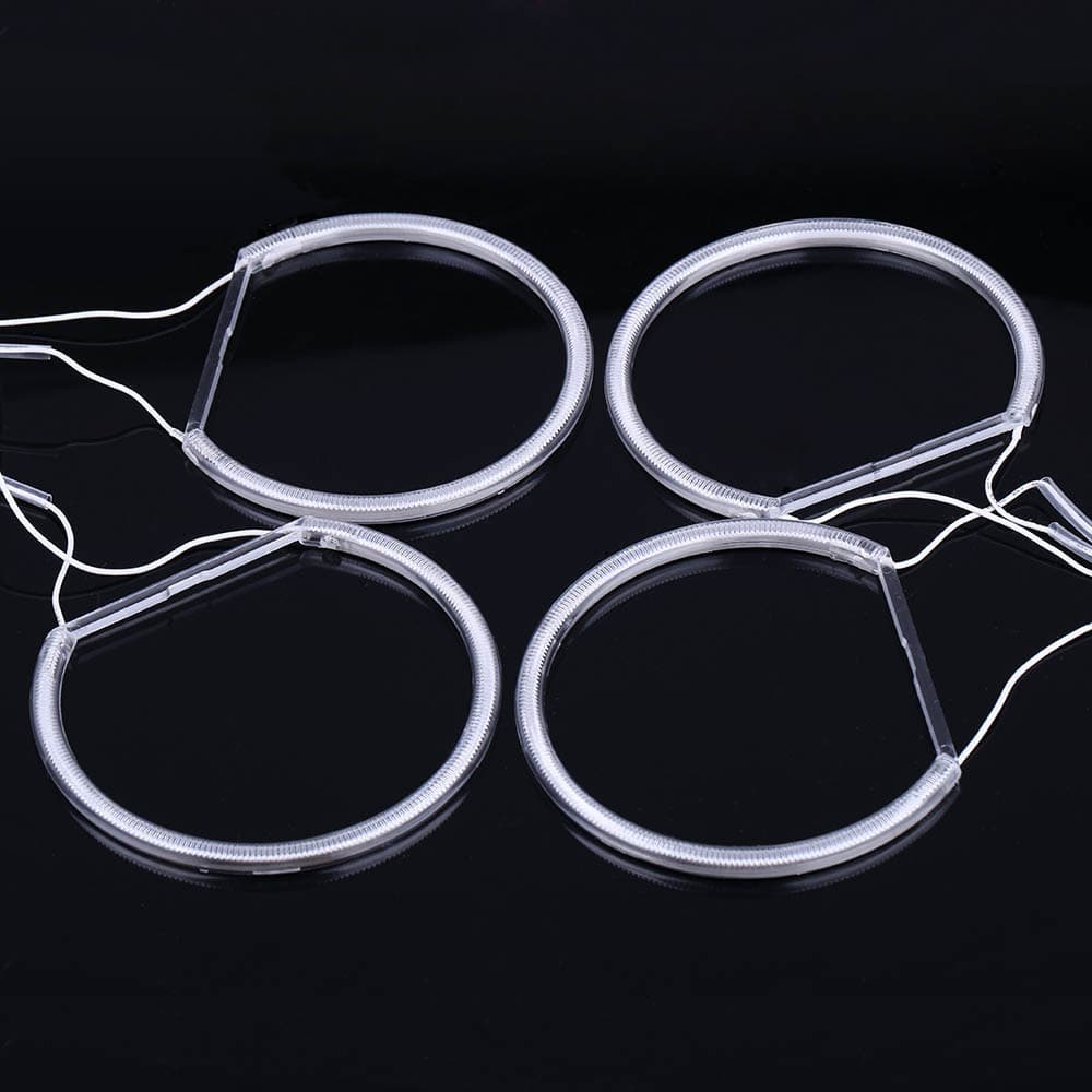4x131mm Angel Eye Halo Ring Daytime Running Light Car LED Light for BMW E39 E46