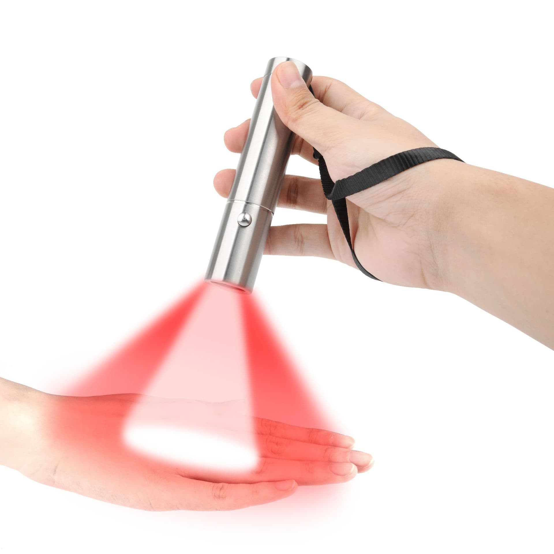 Multifunctional Detachable 5-Minute Timer 630nm 660nm 850nm 9W LED Red Light Infrared Therapy Flashlight