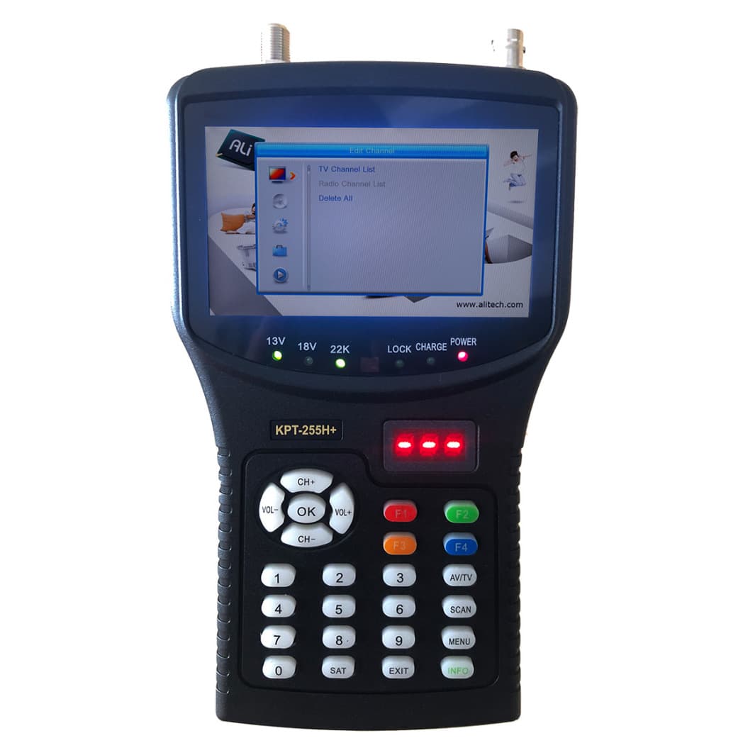 4.3-inch handheld engineering treasure/SATFinder KPT-255H+TVI/AHD Camera Tester