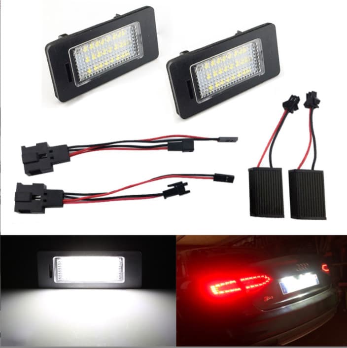 LED License Plate Light for BMW 1 Series 3 Series 5 Series X Series E90/91/92/93 E39 E60 E70 E61 E72