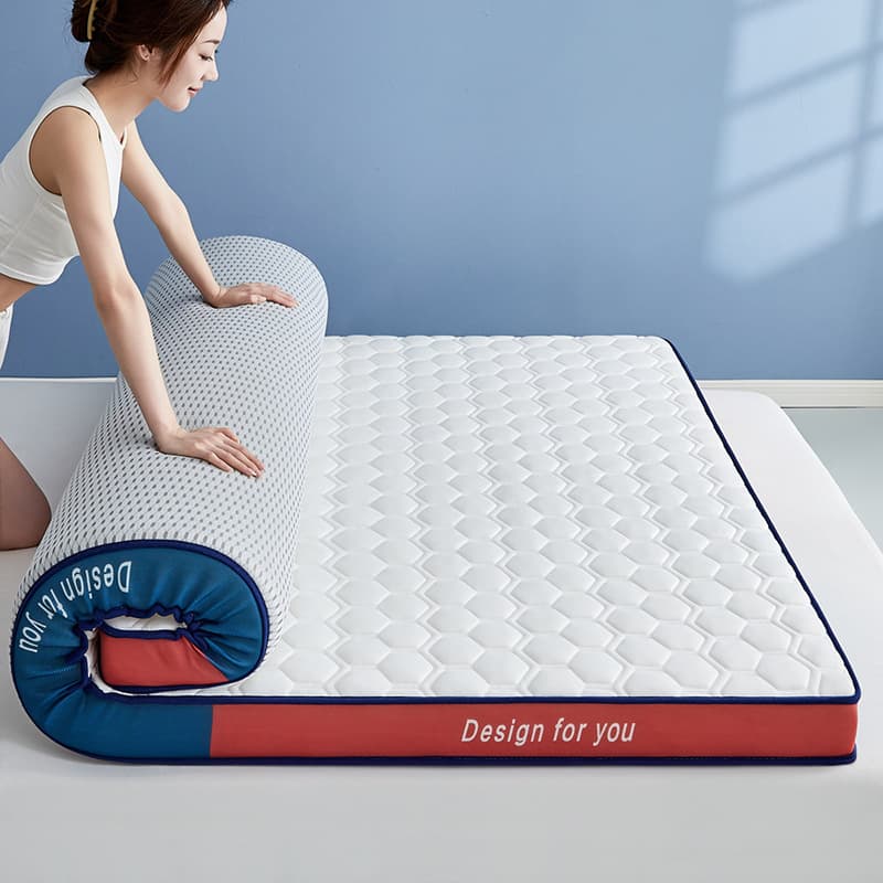 Antimicrobial student dormitory single latex mattress soft pad for home thickened tatami sponge cushion rental floor mat