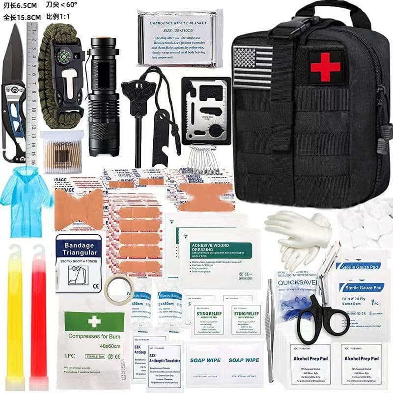 Amazon Outdoor Travel Survival Tool Kit Wilderness Survival Emergency Camping EDC Camping Gear