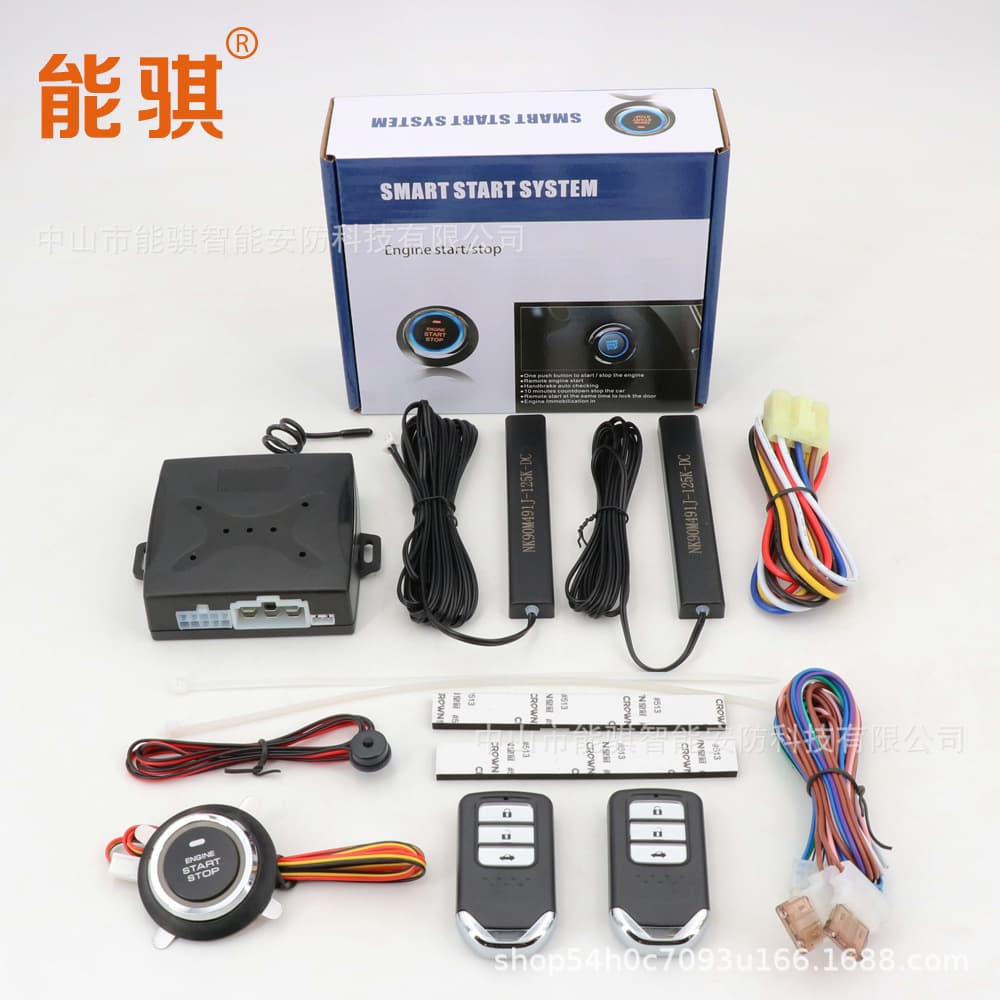 Manufacturer In-stock Universal Car One-touch Start Remote Remote Start Preheating Cooling Anti-theft Alarm