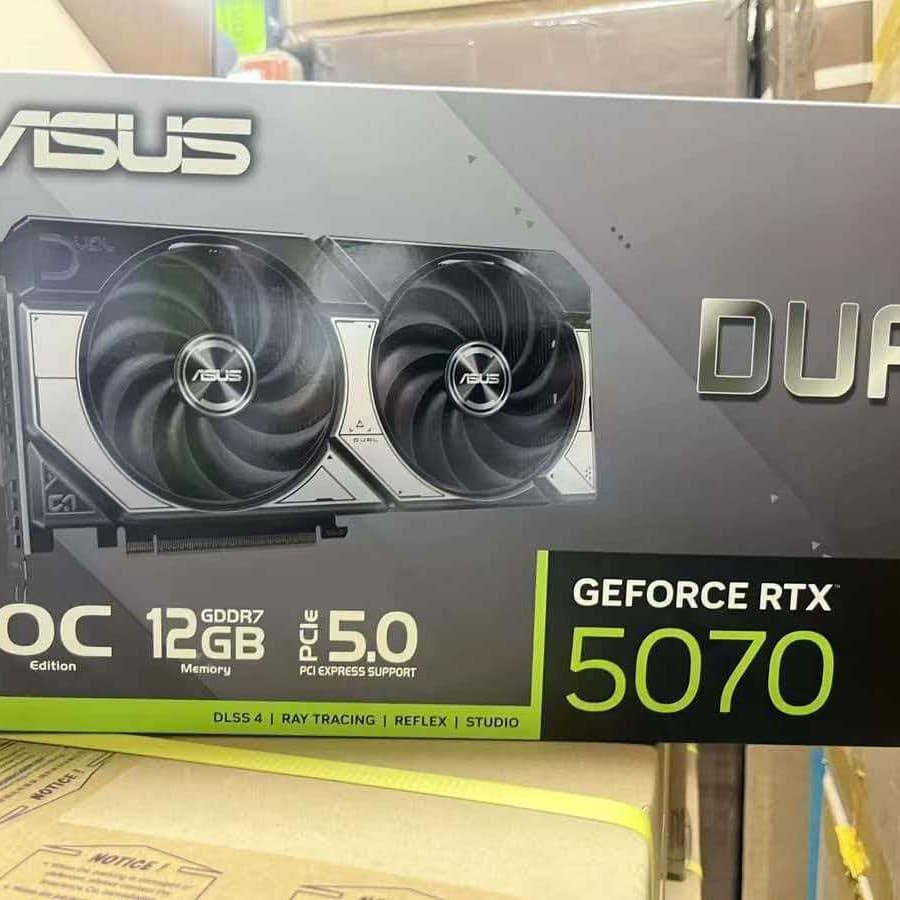 5070 Graphics Cards from Asus/Nvidia/Colorful/Gigabyte/Zotac/Gainward 5060/5070/5080 Series