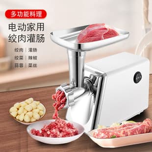 Cross-border Multifunctional Household Electric Meat Grinder US 110V EU 220V Sausage Stuffer Chili Garlic Grinder Factory