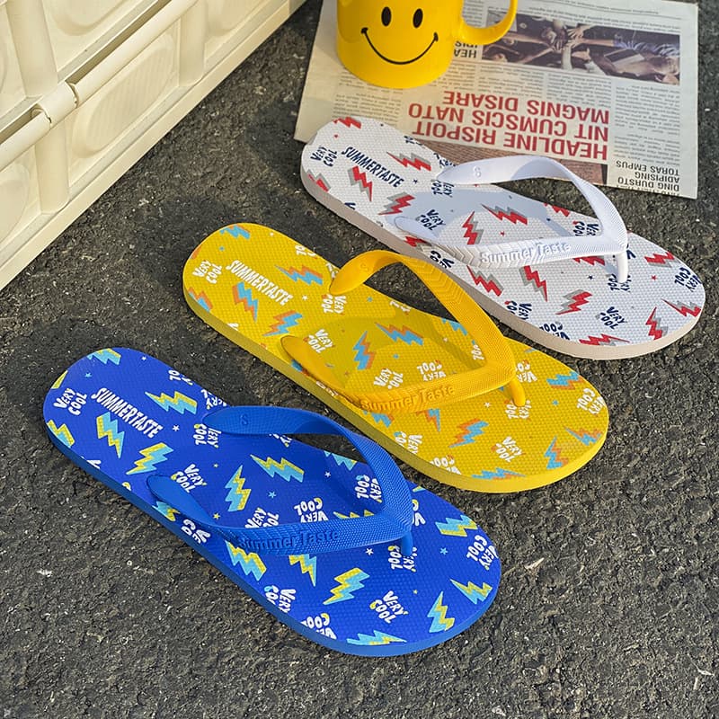 Summer Casual Slippers, Trendy Rubber Flip-Flops, Anti-Slip Thong Sandals for Men, Vietnamese Slippers