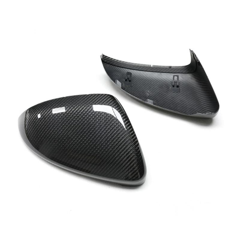 Suitable for Volkswagen Golf GOLF7 GTI MK7 Lingdu dry carbon fiber replacement rearview mirror housing cover