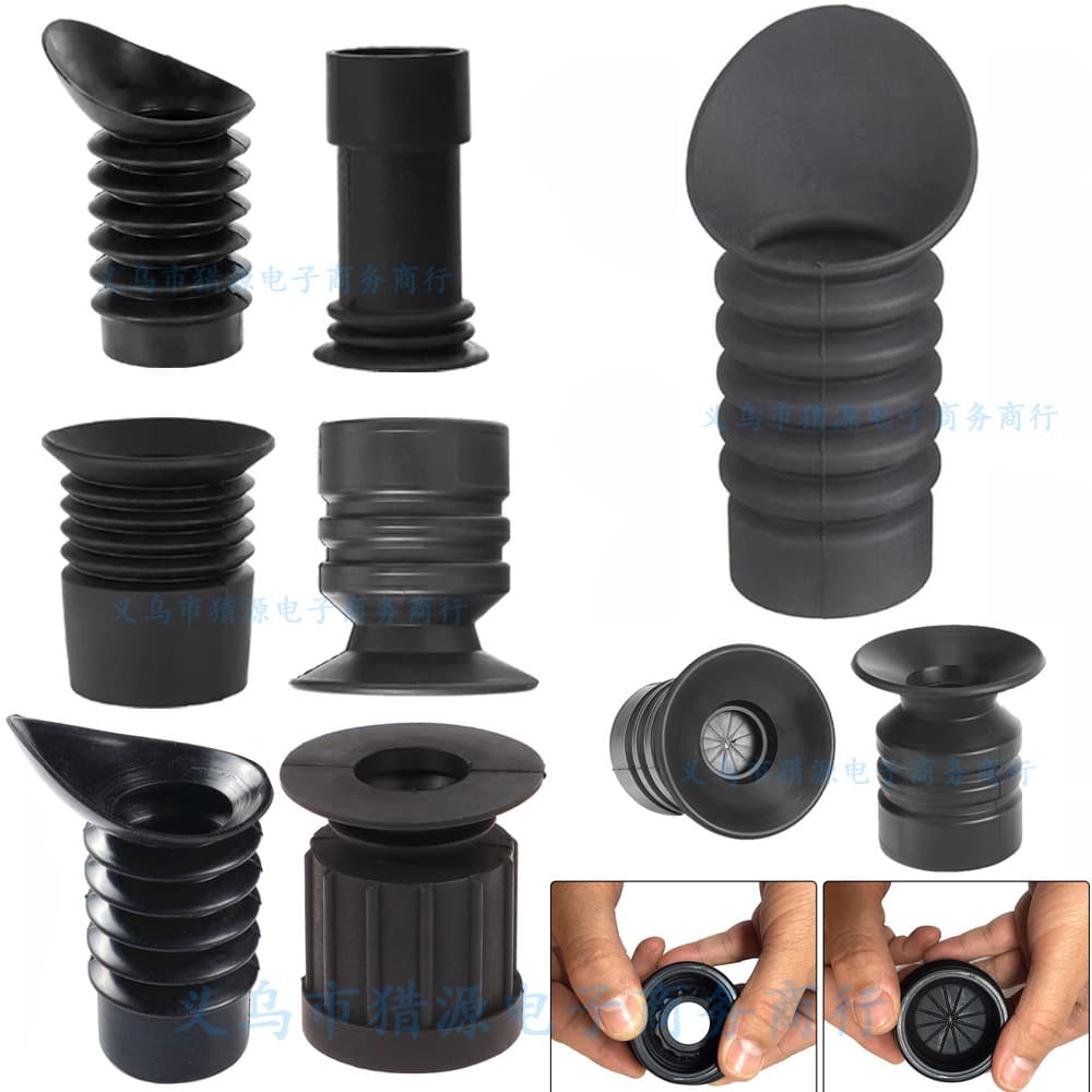 Rubber Anti-Glare Threaded 32/38/40/42/45mm Angled/Straight Telescope Eye Shield Eyepiece Cover