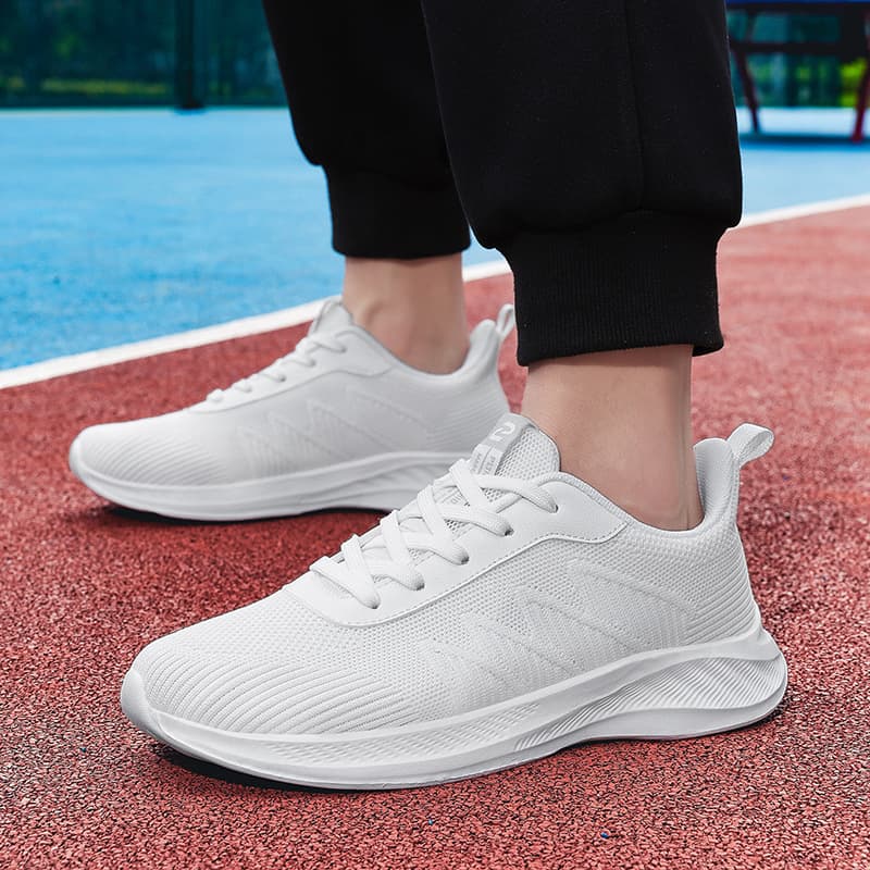Junior High School Boys' Sports Shoes, Teenager Student Running Shoes, Mesh Breathable Shoes, High School Student Running Shoes