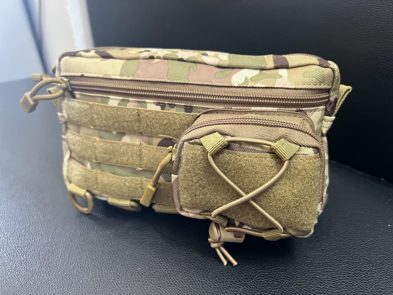 Large Outdoor Multi-Function Tactical Pouch Military Accessory Pouch Molle Attachment Medical Bag Outdoor Commuter Bag
