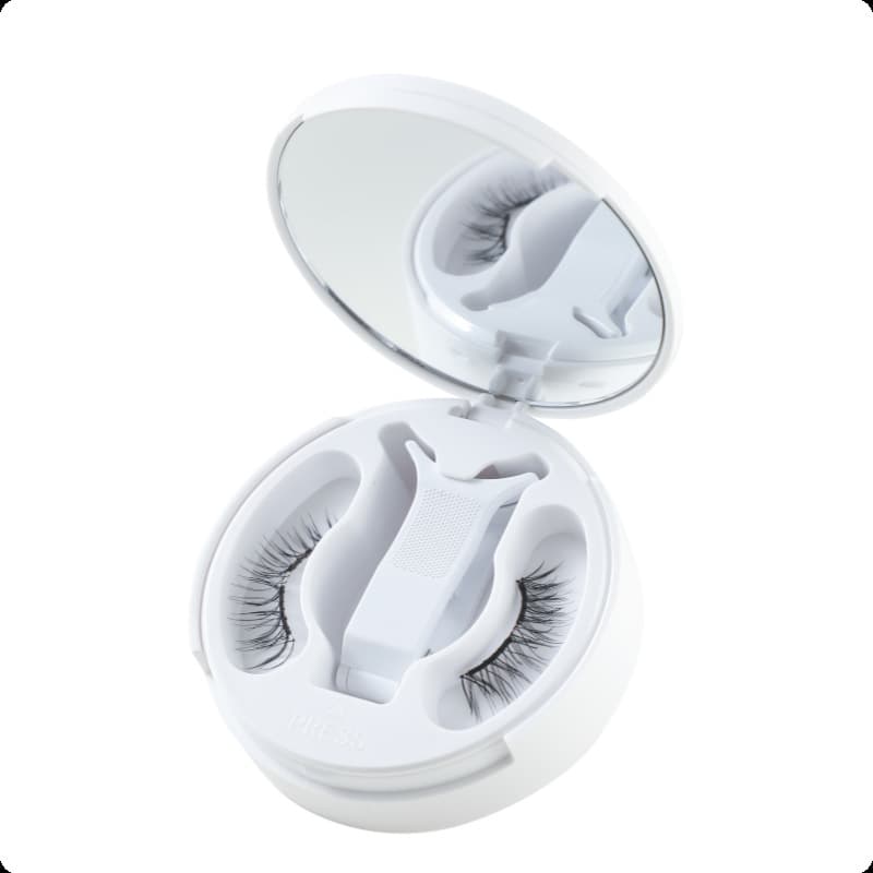 Cross-Border One-Piece Natural Magnetic Eyelashes Box Set Magnetic Eyelashes Lightweight Magnetic False Eyelashes