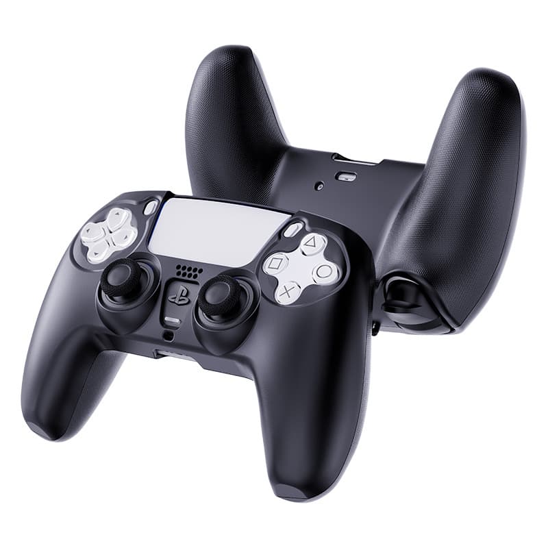 PS5 controller protective cover PS5 game controller fuel injection protective cover split PC controller accessories anti-slip rocker cap