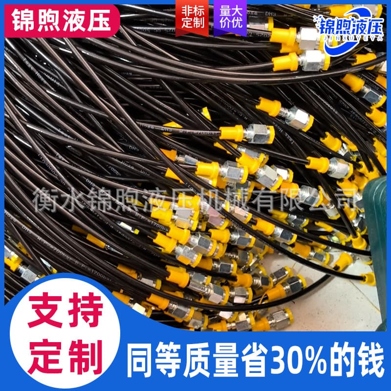 Pressure testing hose, high pressure testing hose, nylon hydraulic pressure testing hose, hydraulic system pressure testing oil pipe manufacturer supply