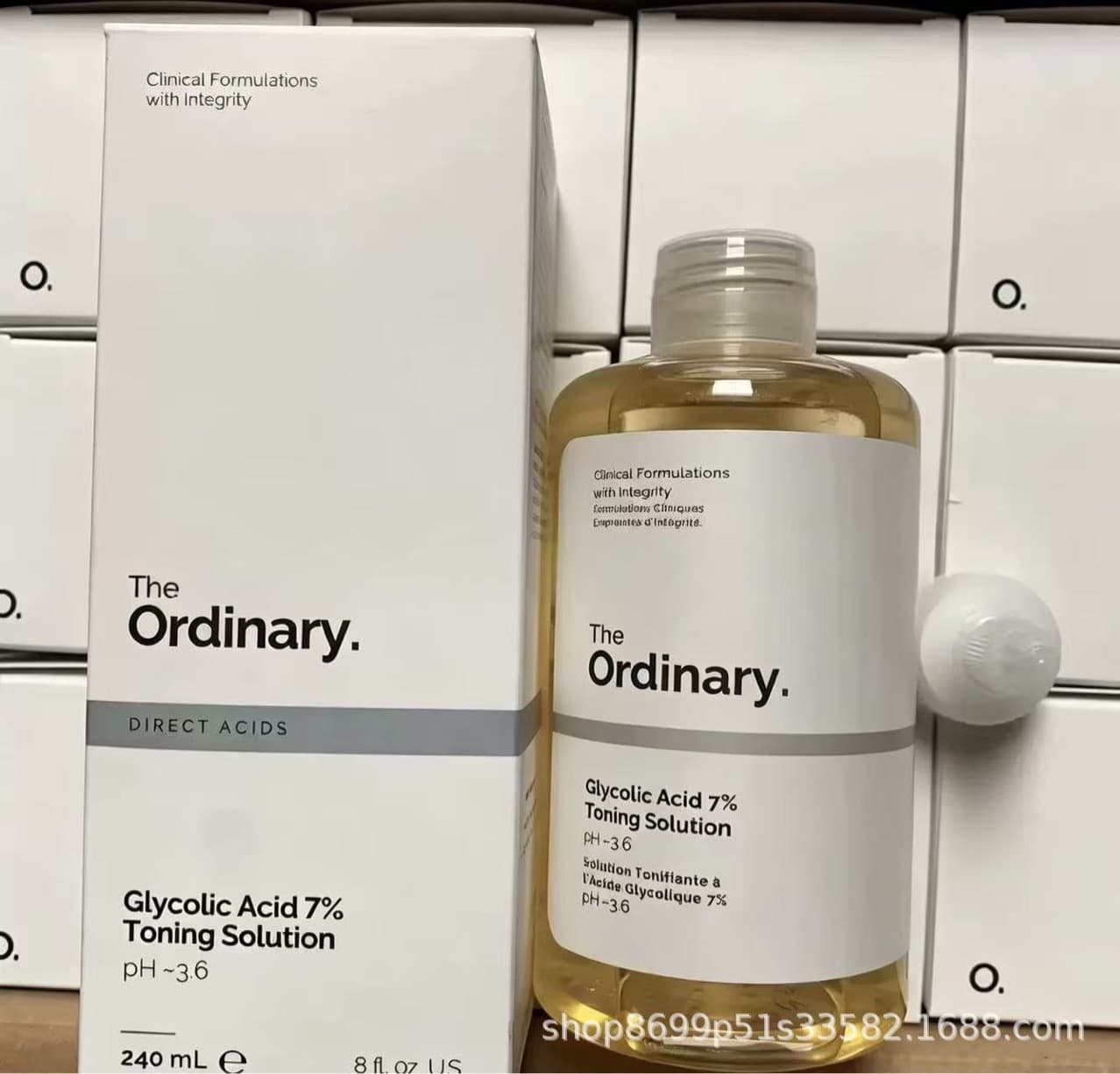 TheOrdinar AHA Toner 7% Glycolic Acid Exfoliating Toner 240ml