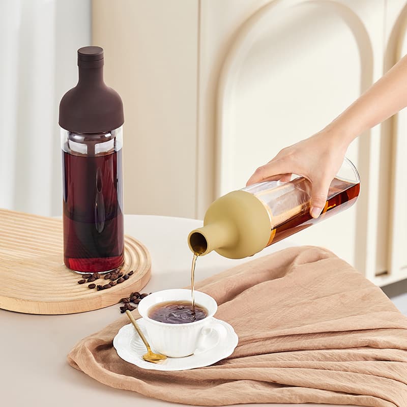 Coffee Pot Cold Brew Pot Filter Mocha Pot Portable Pour Over Coffee Cold Brew Pot Siphon Ice Drip Espresso Coffee Pot