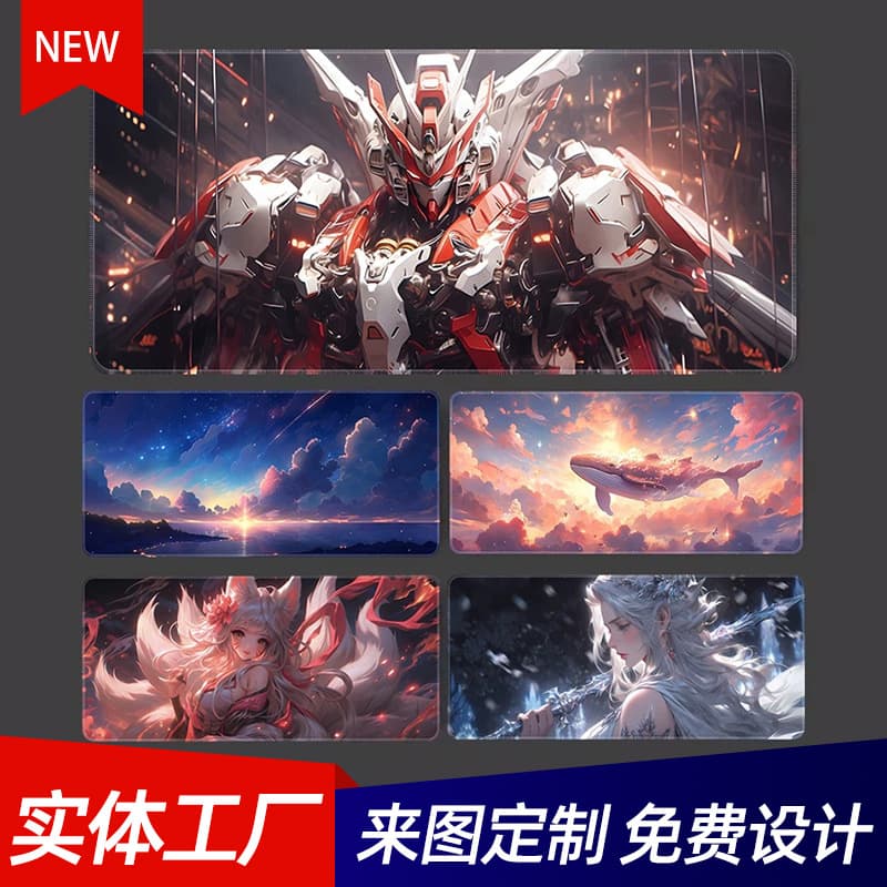 Custom Anime Game Mouse Pad Large Premium Desk Mat