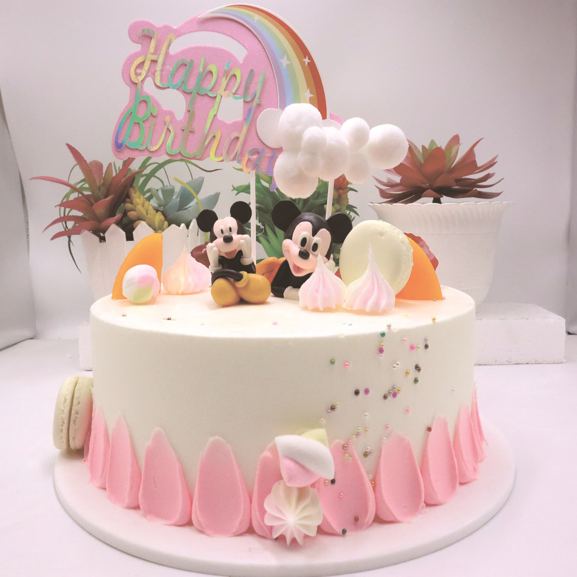 Cartoon Soft Clay Figurines, Customized Mickey Cake Decorations, Clay Sculpture Crafts, Personalized Gifts Based on Your Own Designs