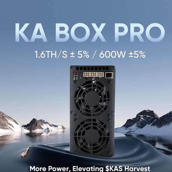 Goldshell KA BOX PRO high-speed enterprise-grade computing server available in stock.