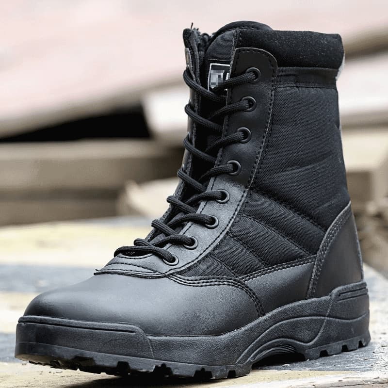 Children's combat boots summer parent-child high-top military boots Martin boots special forces spring and autumn men's land combat boots summer camp cs boots