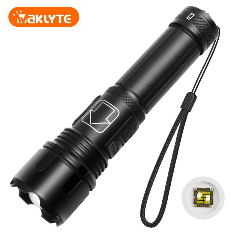 High-Power Zoom Waterproof Flashlight