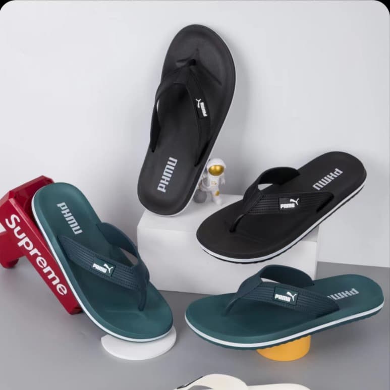 Men's Flip Flops, Anti-Slip, Anti-Odor, Wear-Resistant, Outdoor Beach Sandals, High-Quality Toe Separator, Wholesale
