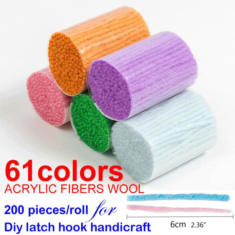 Pre-sale Item Acrylic Yarn DIY Material Kit (6cm Pre-cut) Accepts Processing Thread Cutting Craft