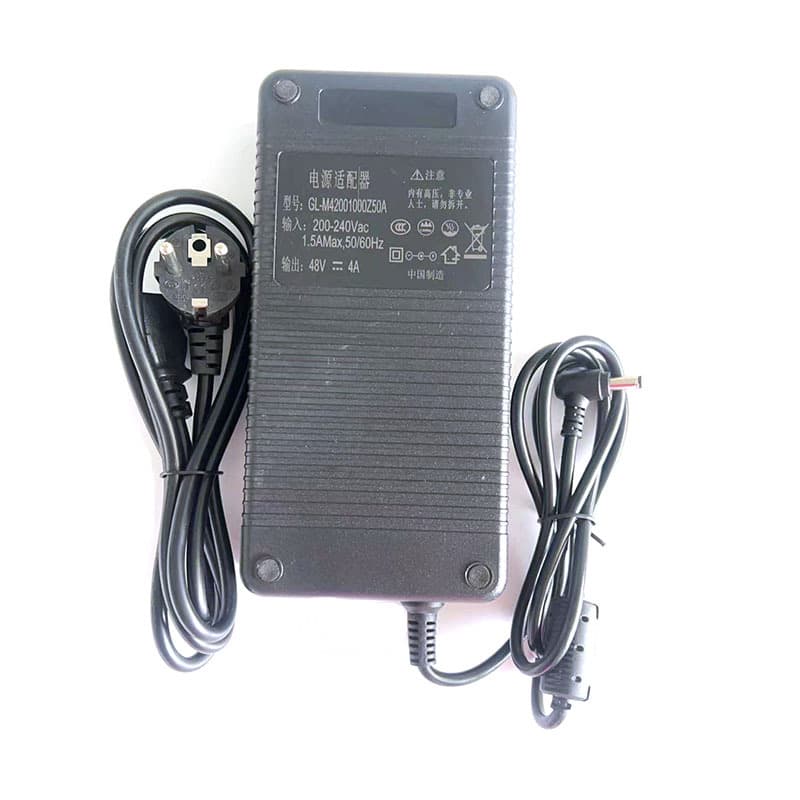 Chinese Standard, European Standard, British Standard 220V to 48V 4A 192W DC Split Power Adapter