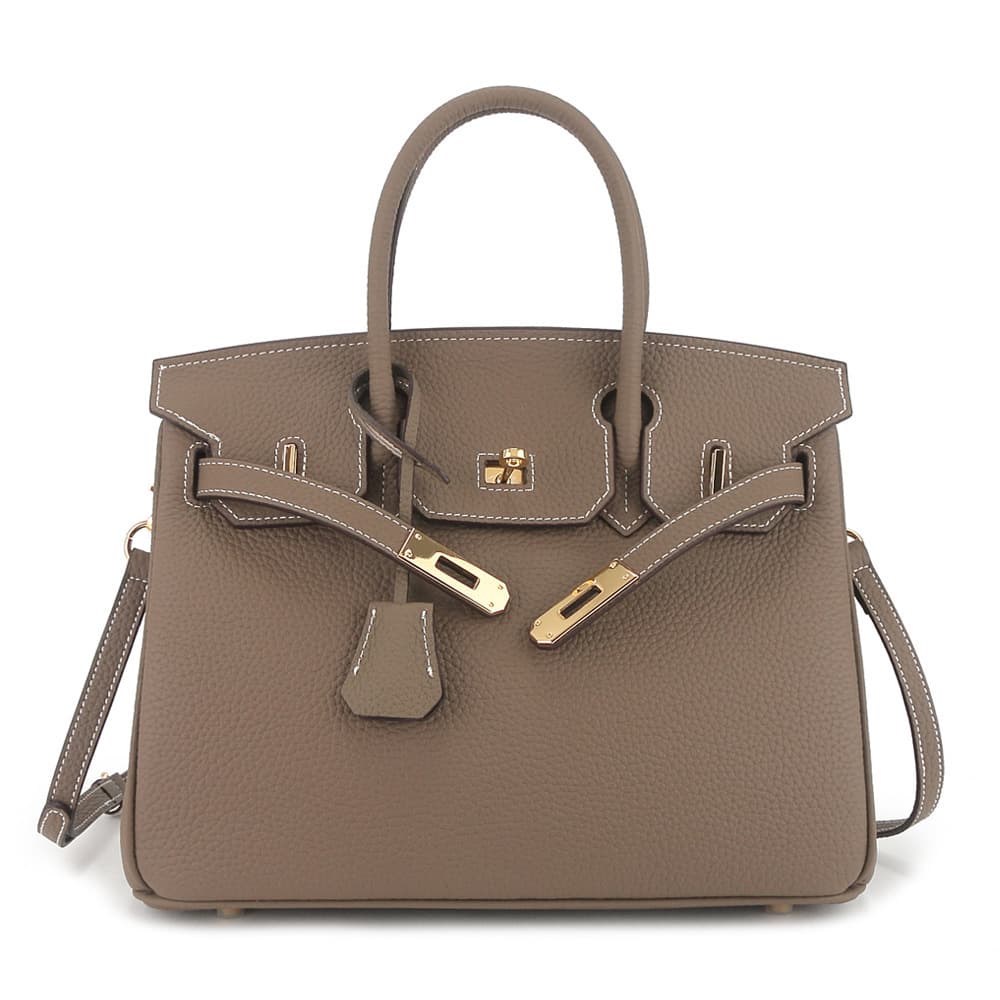 High-Quality 2025 New Cross-Border Foreign Trade Togo Calfskin Birkin Bag Genuine Leather Fashion Versatile Handbag Kelly Bag