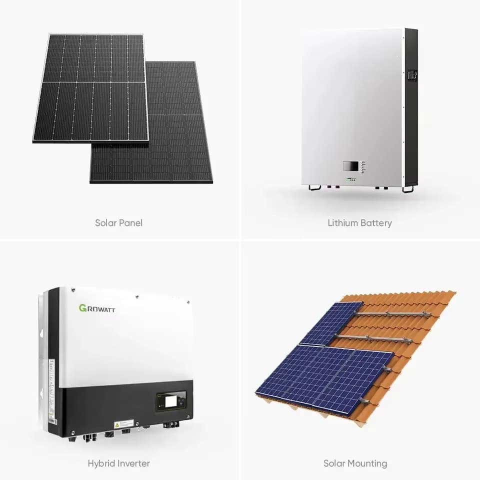 Complete Set Solar Energy System 10000w Hybrid Solar System