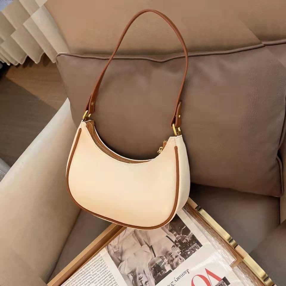 2026 New Women's Half-Moon Bag Underarm Bag Niche Design Premium Feel Shoulder Bag Crescent Bag Crossbody Bag Handbag