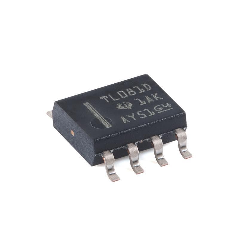 Original TL081HIDR SOIC-8 operational amplifier with operating temperature range from -40°C to 125°C.