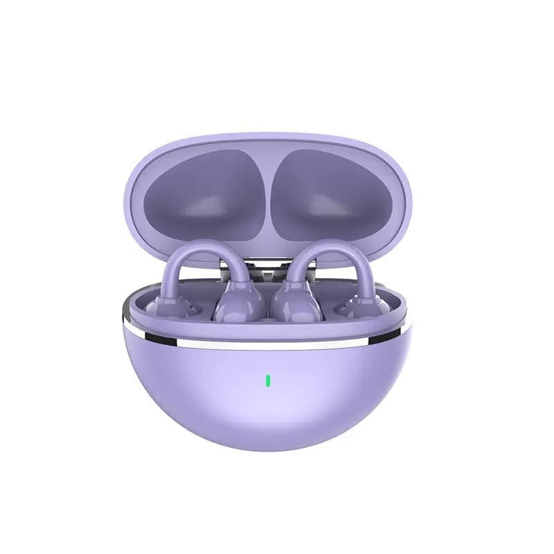 2026 New Butterfly Earring Bluetooth Earbuds Clip-On Wireless Sports Earphones High Appearance Noise Cancelling Ultra-Long Battery Life