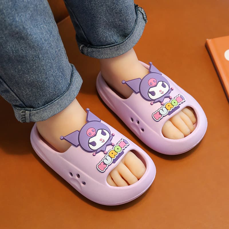 Eva Children's Slippers Summer Cute Princess Baby Indoor Home Boys Girls Anti-slip Bathroom Slippers Comfortable Soft Shoes