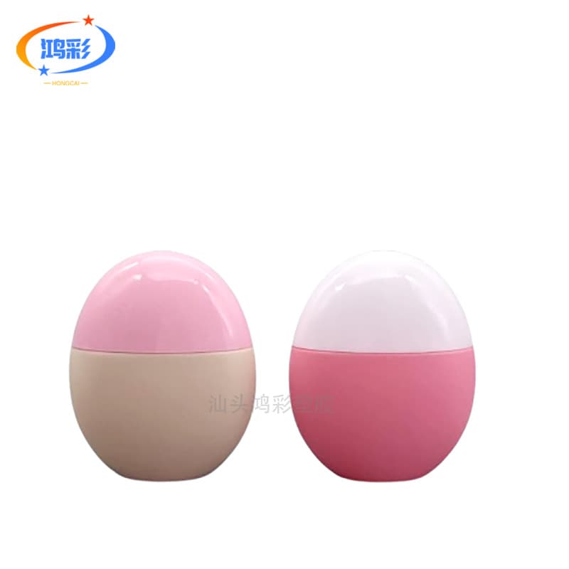 New 30m sunscreen packaging material 50ml goose egg hand cream bottle skin care product plastic bottle PE cosmetics sub-bottling bottle