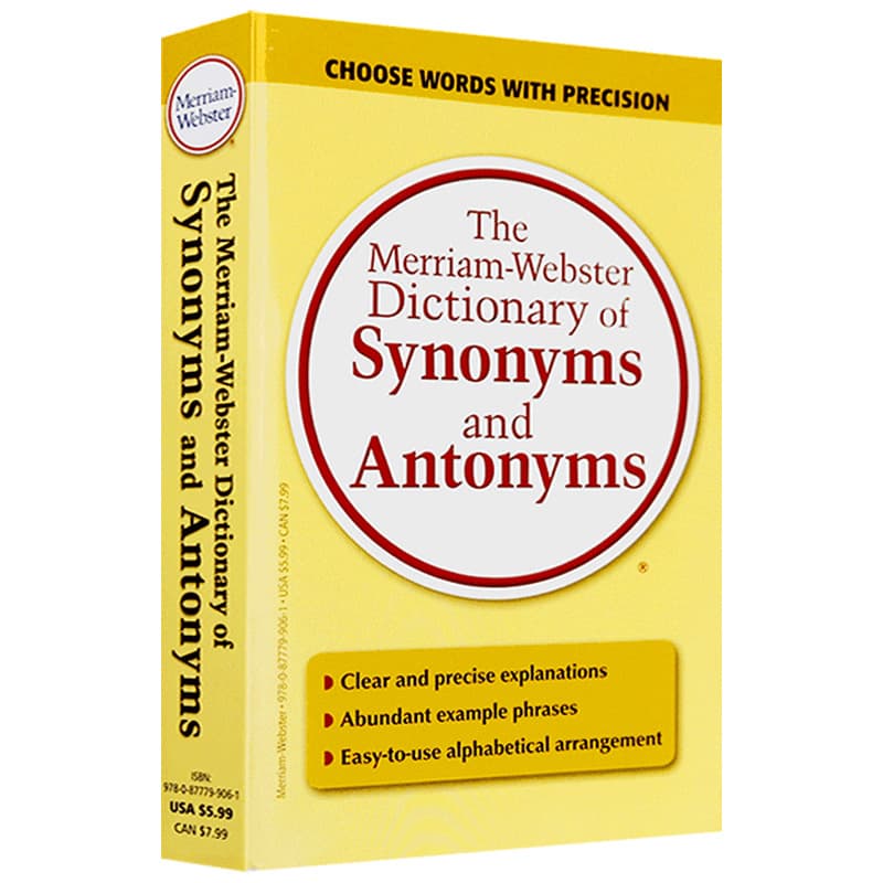 Merriam-Webster Dictionary of Synonyms and Antonyms
