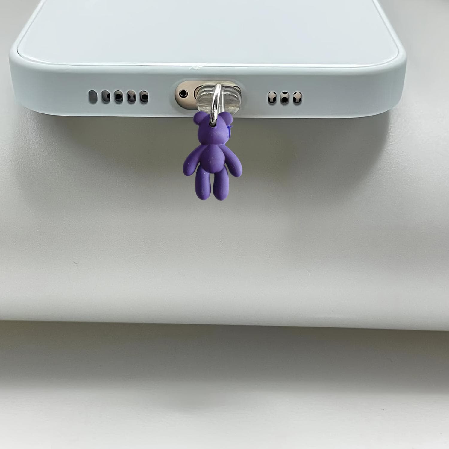 Amazon Colorful Bear Phone Dust Plug, AliExpress Stylish Fashion Pendant Phone Hole Dust Plug Accessory