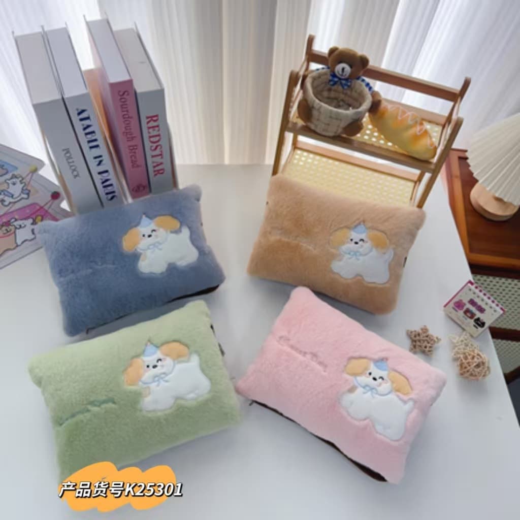 Manufacturer Wholesale New Charging Hot Water Bag Cartoon Explosion-Proof Hand Warmer Removable Washable Warm Water Bag Plush Electric Heat Pack