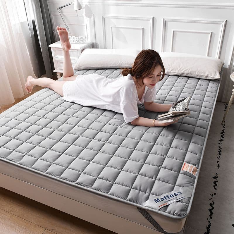 Pure cotton mattress pad, soft cushion, full cotton tatami-style student dormitory single bed anti-slip mat, household bed sheet