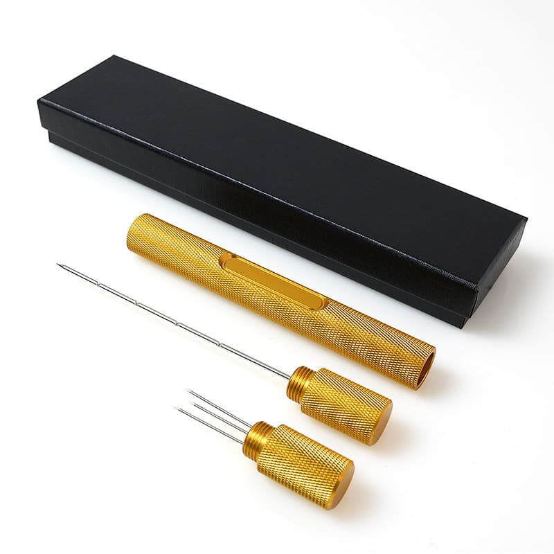 Metal Cigar Needle, Simple Cigar Unblocker, Drilling Type Cigarette Unblocker, Cigar Accessories, Cigar Stainless Steel Needle